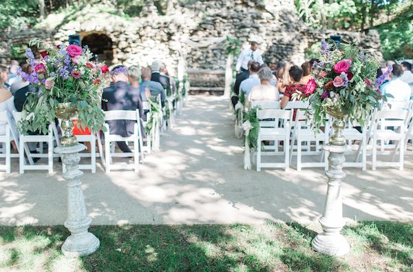  Bright & Beautiful Ohio Wedding in Berry Tones