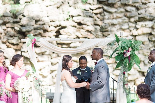  Bright & Beautiful Ohio Wedding in Berry Tones