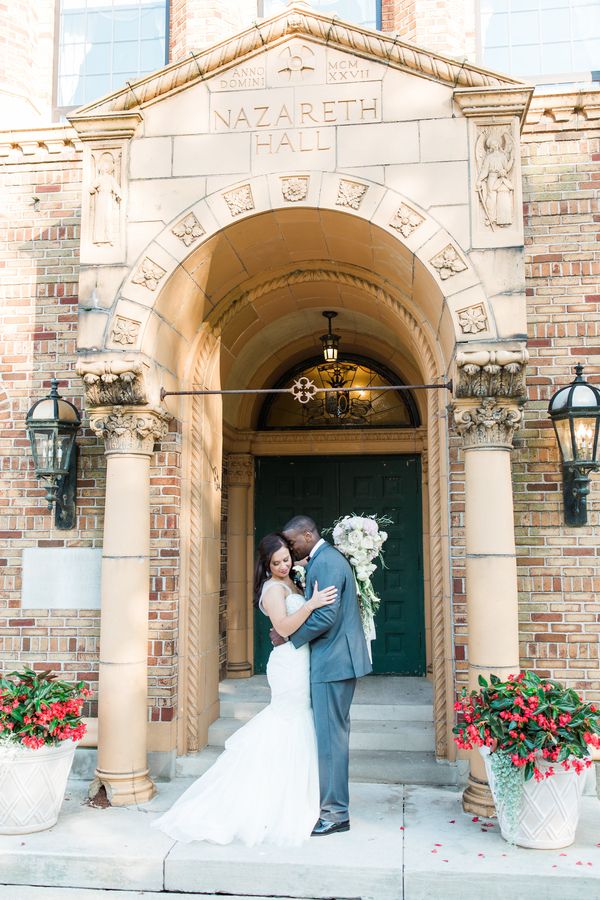  Bright & Beautiful Ohio Wedding in Berry Tones