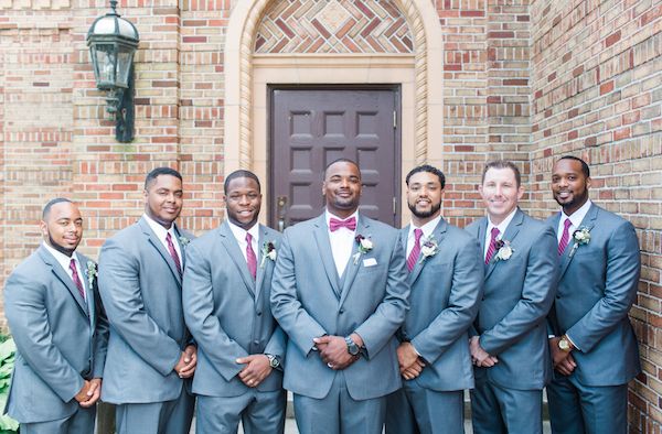  Bright & Beautiful Ohio Wedding in Berry Tones