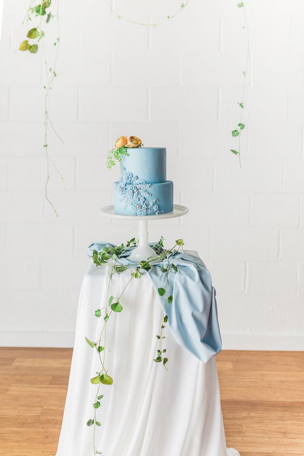  Dreamy Blue Wedding Inspo with Colorful Florals Galore