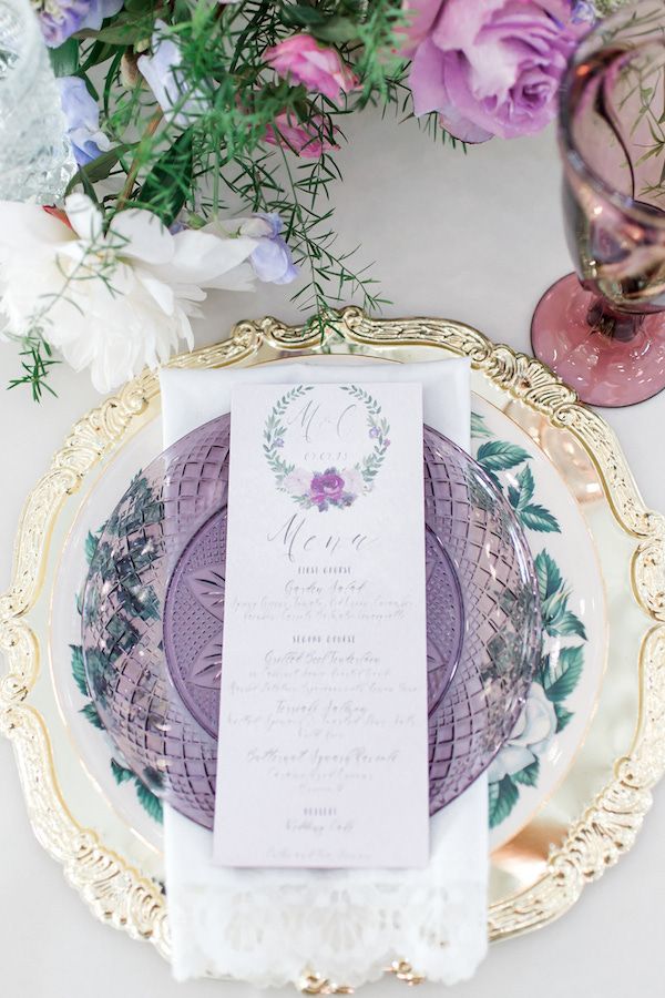  Featuring Pantone's Ultra Violet in a Sweet Southern Setting