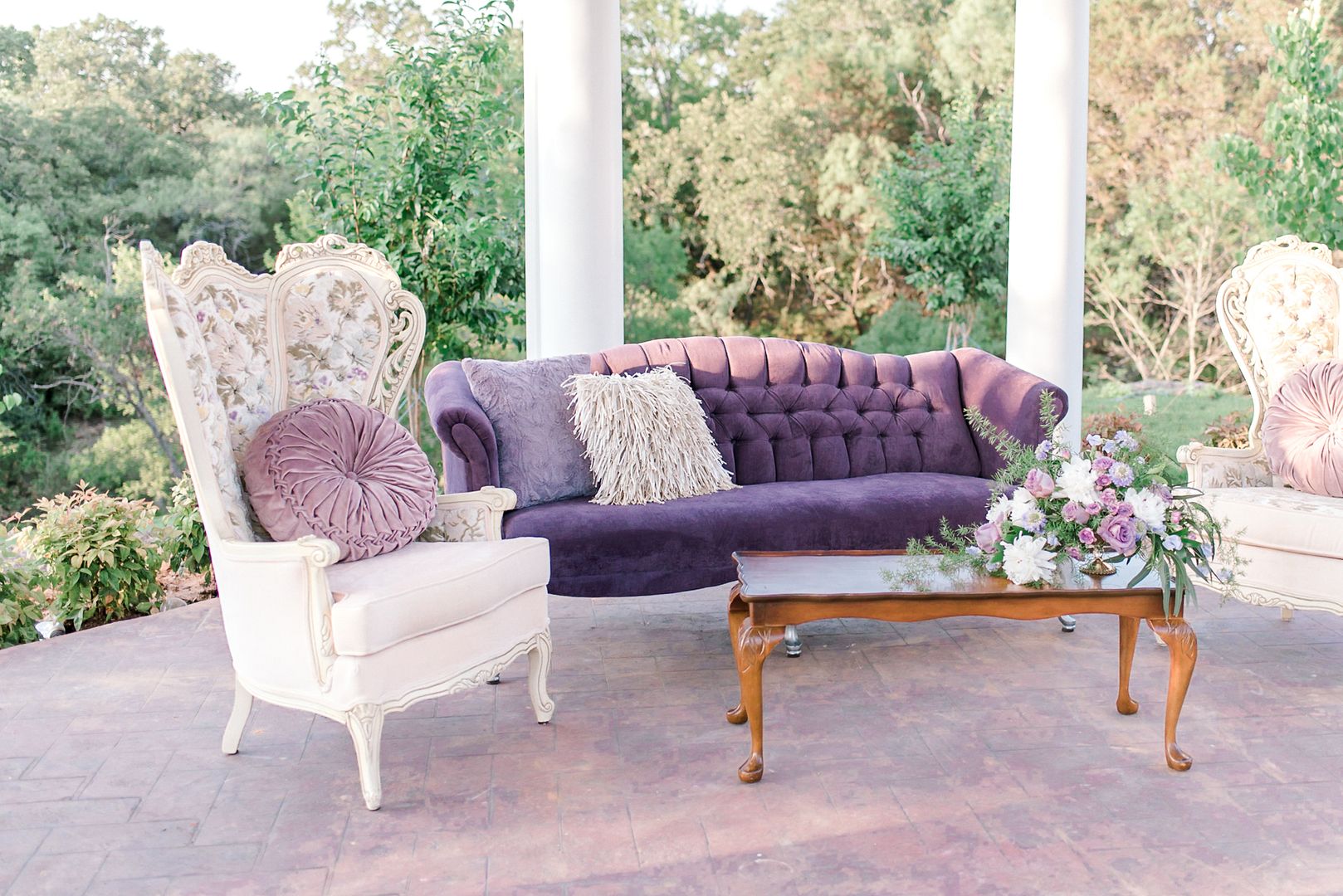  Featuring Pantone's Ultra Violet in a Sweet Southern Setting