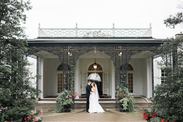  A Classic Wedding with Lush Blooms + A Must-See Wedding Dress!