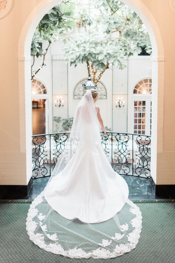  A Classic Wedding with Lush Blooms + A Must-See Wedding Dress!