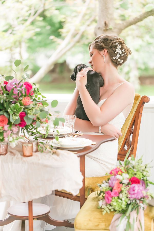  Peppy Wedding Inspiration with Puppies Galore!