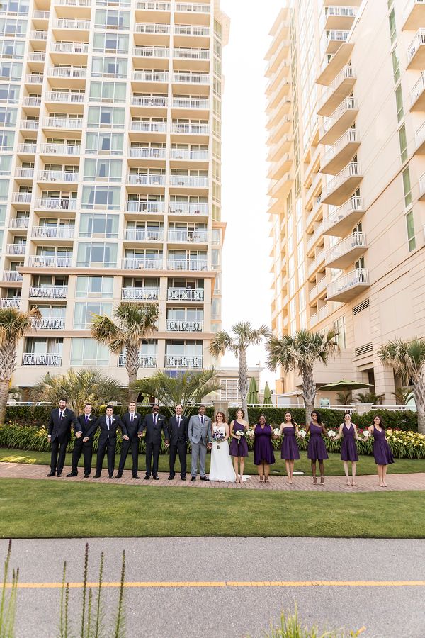  Colorful Virginia Beach Oceanfront Wedding