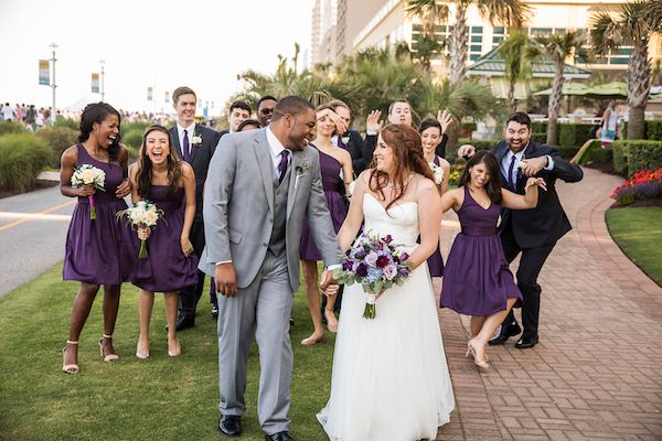  Colorful Virginia Beach Oceanfront Wedding