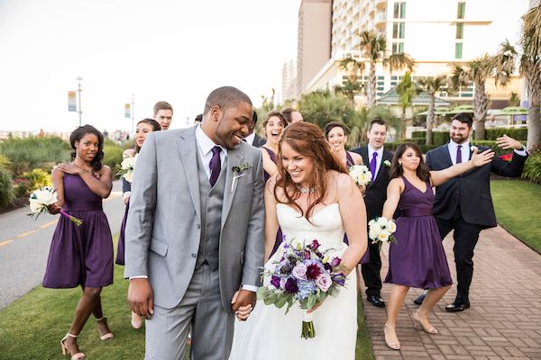  Colorful Virginia Beach Oceanfront Wedding