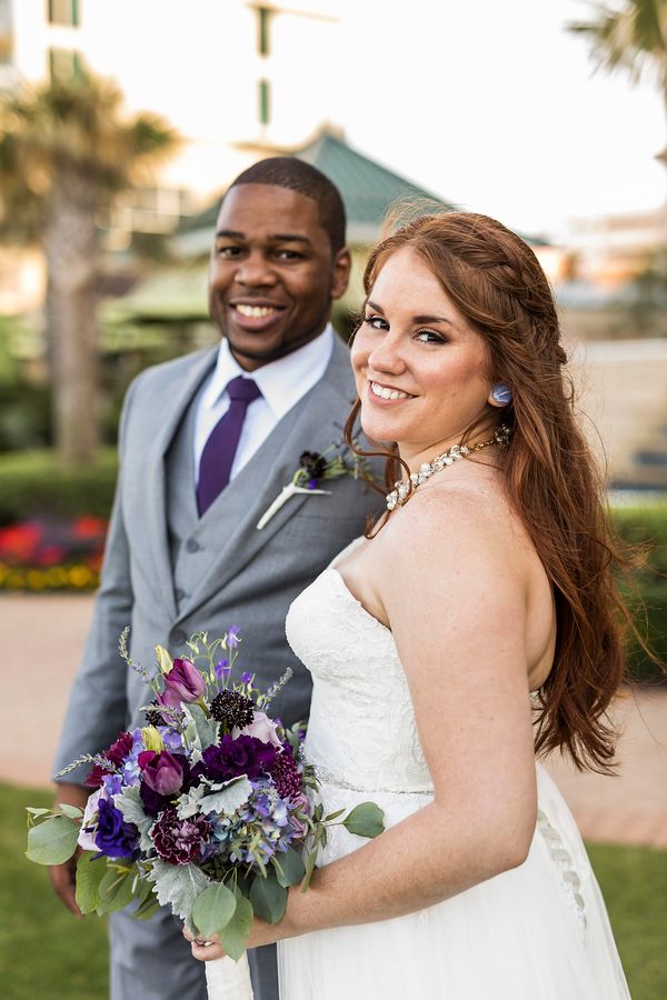  Colorful Virginia Beach Oceanfront Wedding