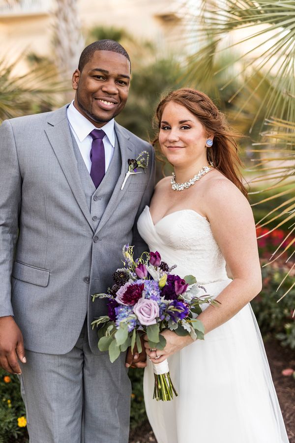  Colorful Virginia Beach Oceanfront Wedding