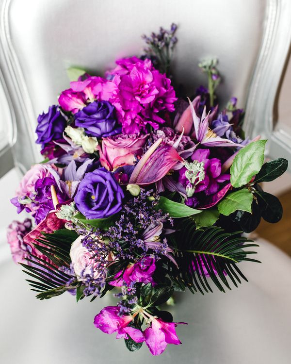  Glamorous Wedding Inspo Featuring Pantone's Color of the Year: Ultra Violet!