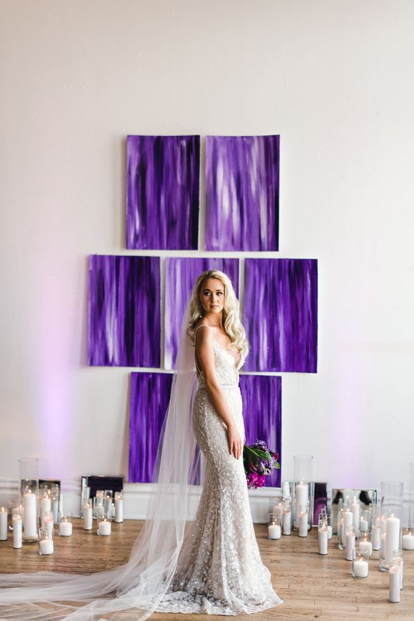  Glamorous Wedding Inspo Featuring Pantone's Color of the Year: Ultra Violet!