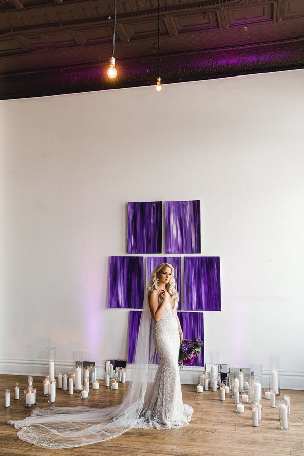  Glamorous Wedding Inspo Featuring Pantone's Color of the Year: Ultra Violet!