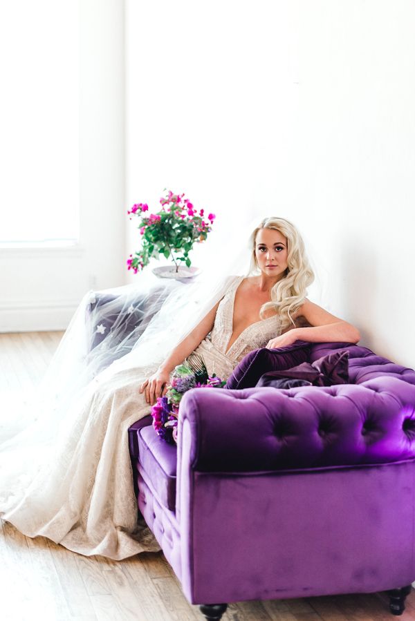  Glamorous Wedding Inspo Featuring Pantone's Color of the Year: Ultra Violet!