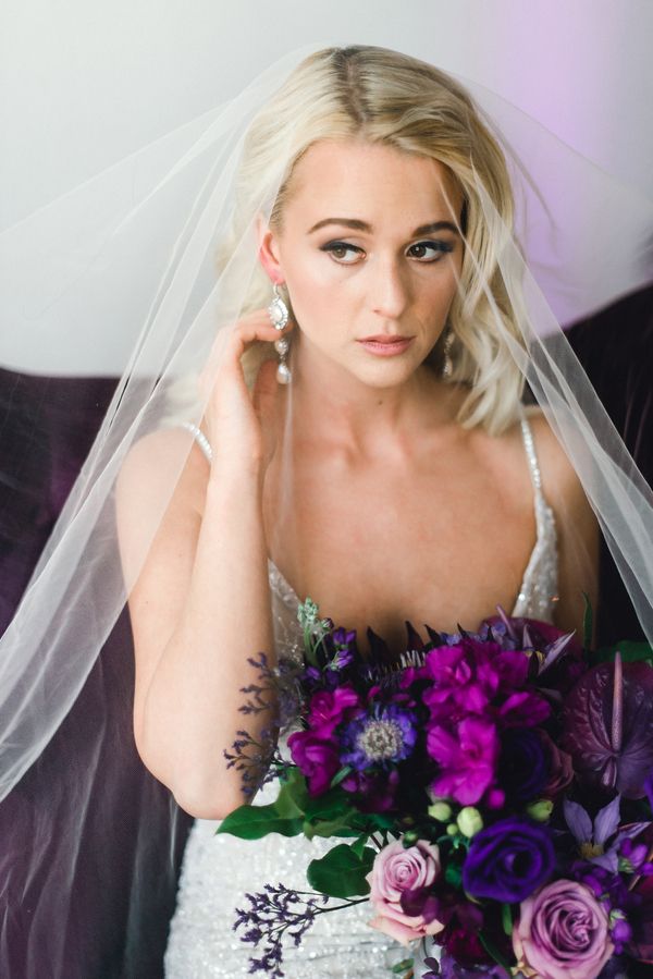  Glamorous Wedding Inspo Featuring Pantone's Color of the Year: Ultra Violet!