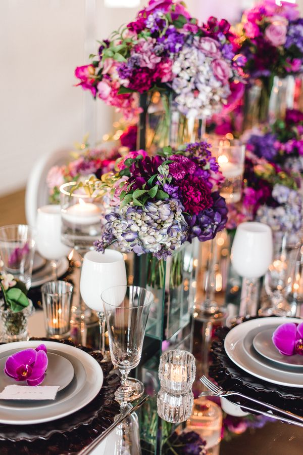  Glamorous Wedding Inspo Featuring Pantone's Color of the Year: Ultra Violet!