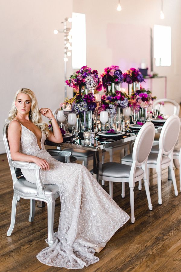  Glamorous Wedding Inspo Featuring Pantone's Color of the Year: Ultra Violet!