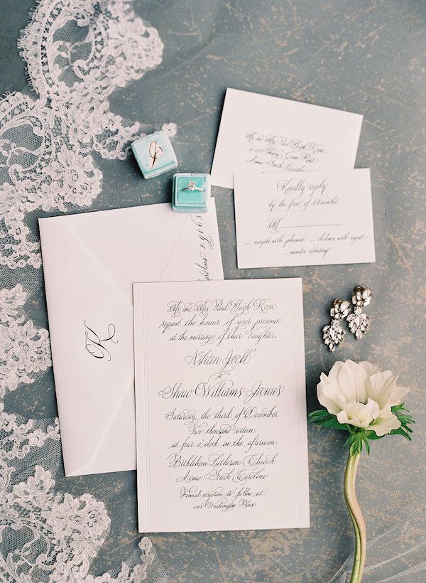  A Classic Winter Wedding in South Carolina