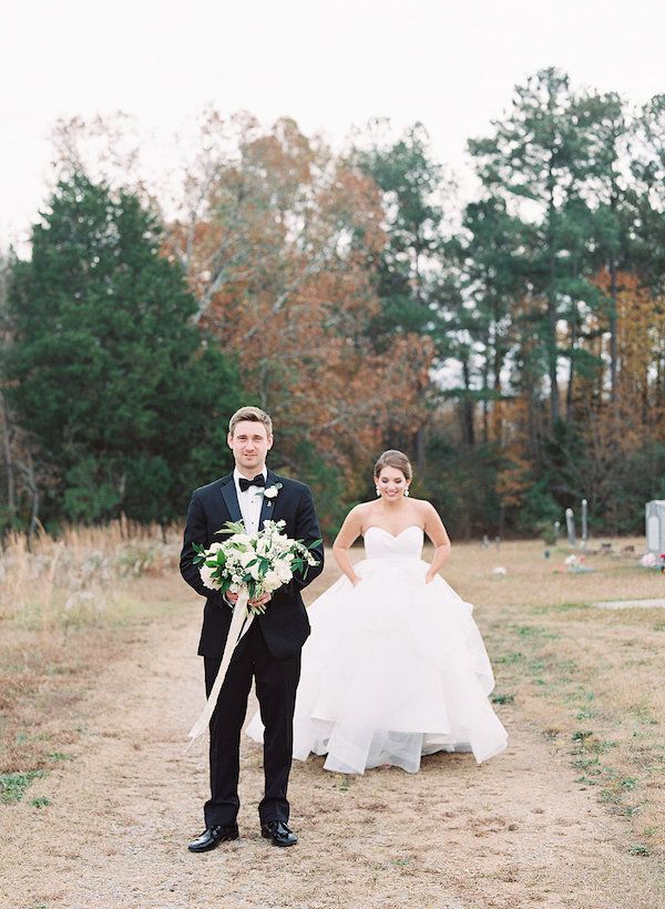  A Classic Winter Wedding in South Carolina