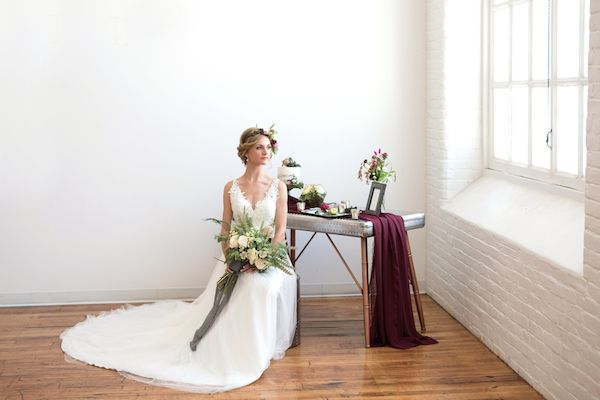  3 Looks for a Modern Industrial Wedding 