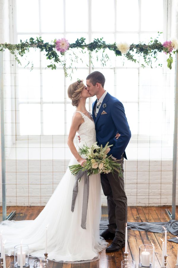  3 Looks for a Modern Industrial Wedding 