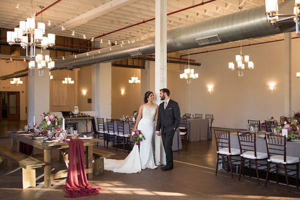  3 Looks for a Modern Industrial Wedding 