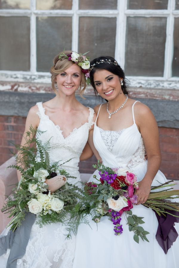  3 Looks for a Modern Industrial Wedding 