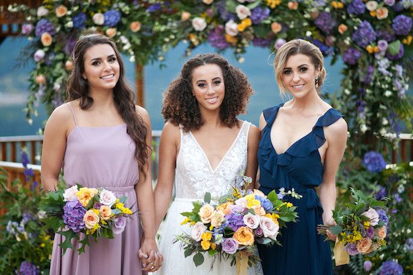  Rocky Mountain Wedding Inspo in Shades of Blue, Lavender, Mustard and Peach