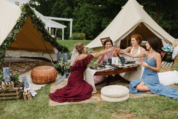 Bohemian Rustic Chic Glamping at Tatum Acres