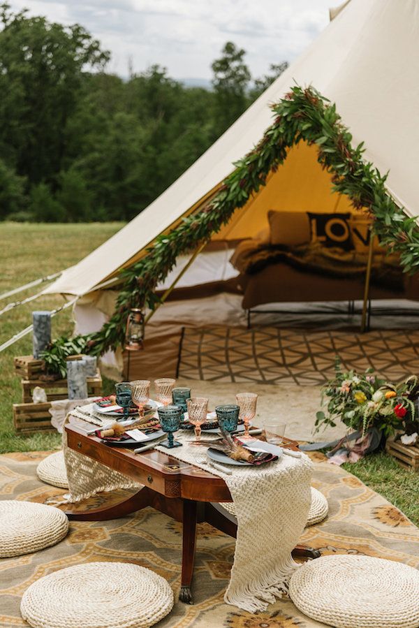 Bohemian Rustic Chic Glamping at Tatum Acres