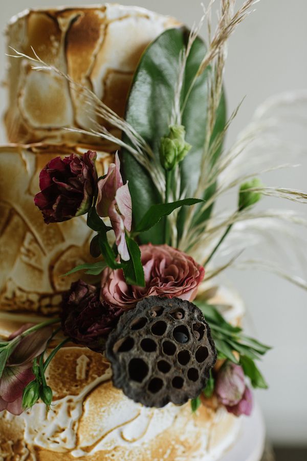  A Warm & Rich Toasted Inspired Wedding with Texture Galore!