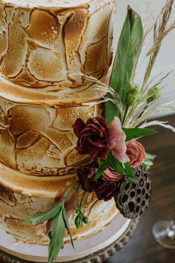  A Warm & Rich Toasted Inspired Wedding with Texture Galore!