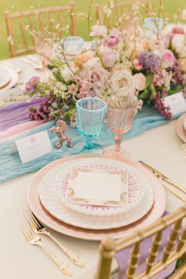  Rose Gold Unicorn Wedding Inspo with Whimsical Details Galore