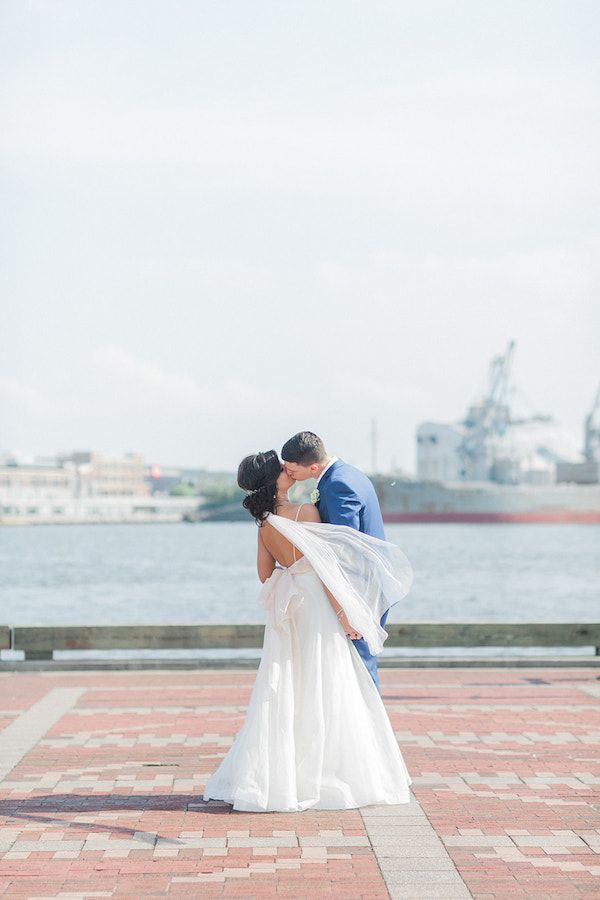  Urban Candlelight & Soft Blues Wedding