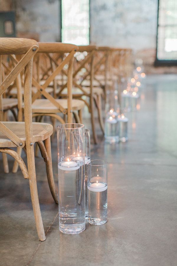  Urban Candlelight & Soft Blues Wedding