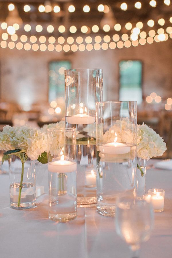  Urban Candlelight & Soft Blues Wedding