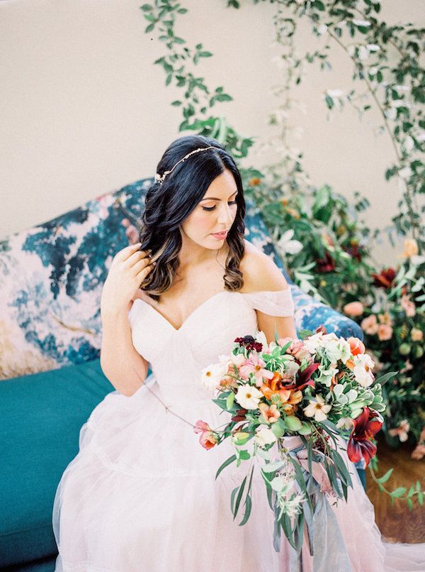  Velvet Wedding Inspo with Bright Hues and Soft Pastels