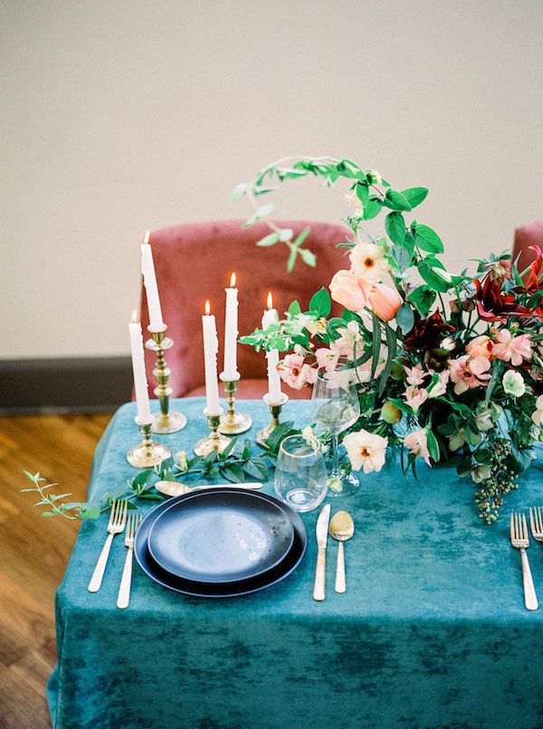  Velvet Wedding Inspo with Bright Hues and Soft Pastels