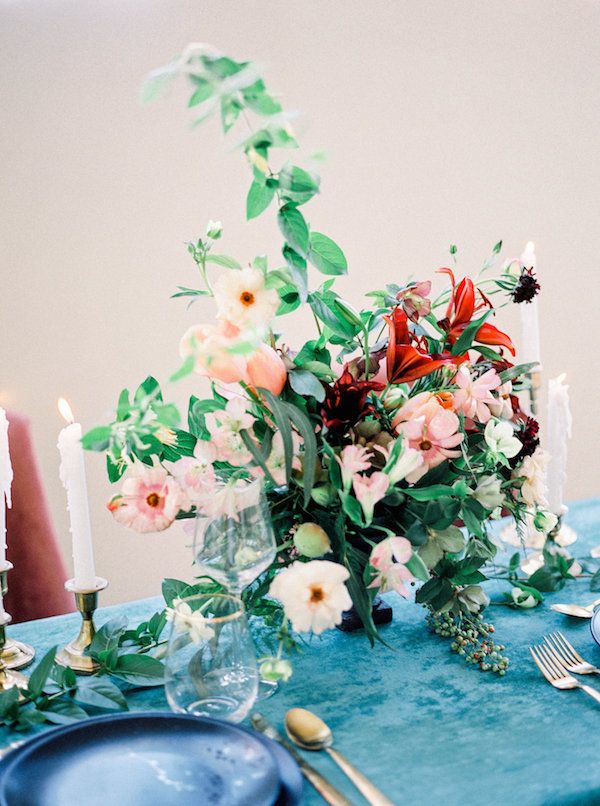  Velvet Wedding Inspo with Bright Hues and Soft Pastels