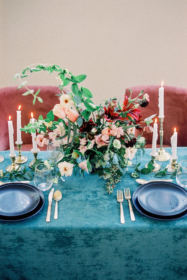  Velvet Wedding Inspo with Bright Hues and Soft Pastels