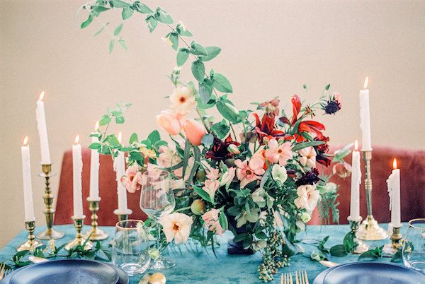  Velvet Wedding Inspo with Bright Hues and Soft Pastels