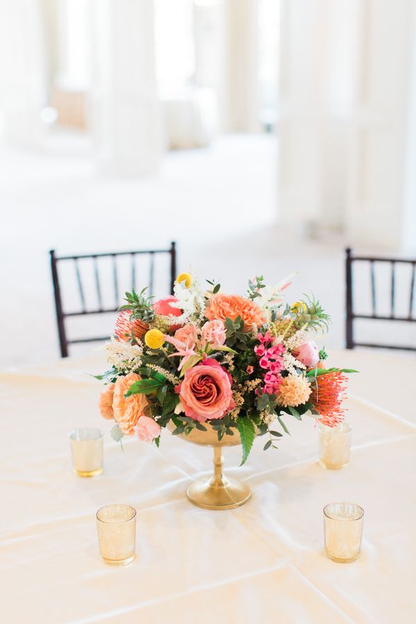  Colorful Florals at This Fun South Carolina Wedding