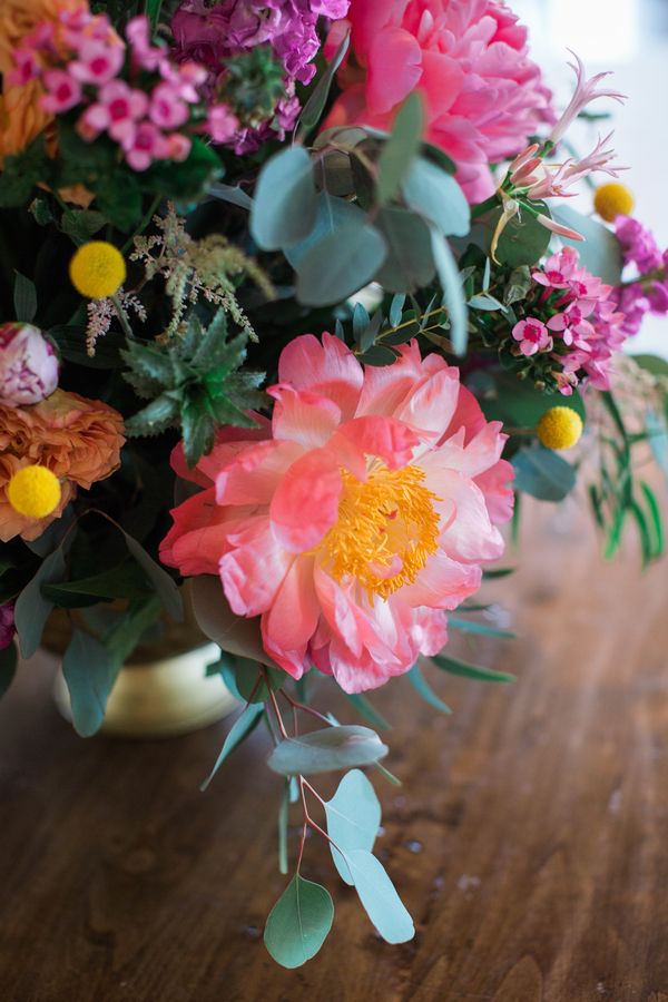  Colorful Florals at This Fun South Carolina Wedding