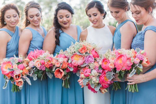  Colorful Florals at This Fun South Carolina Wedding