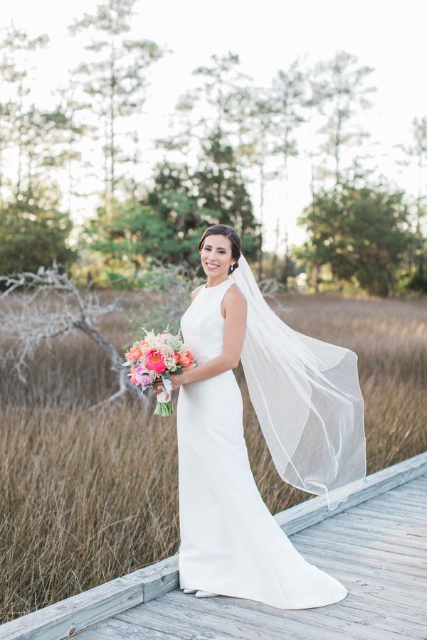  Colorful Florals at This Fun South Carolina Wedding