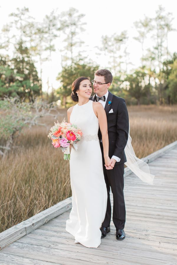  Colorful Florals at This Fun South Carolina Wedding