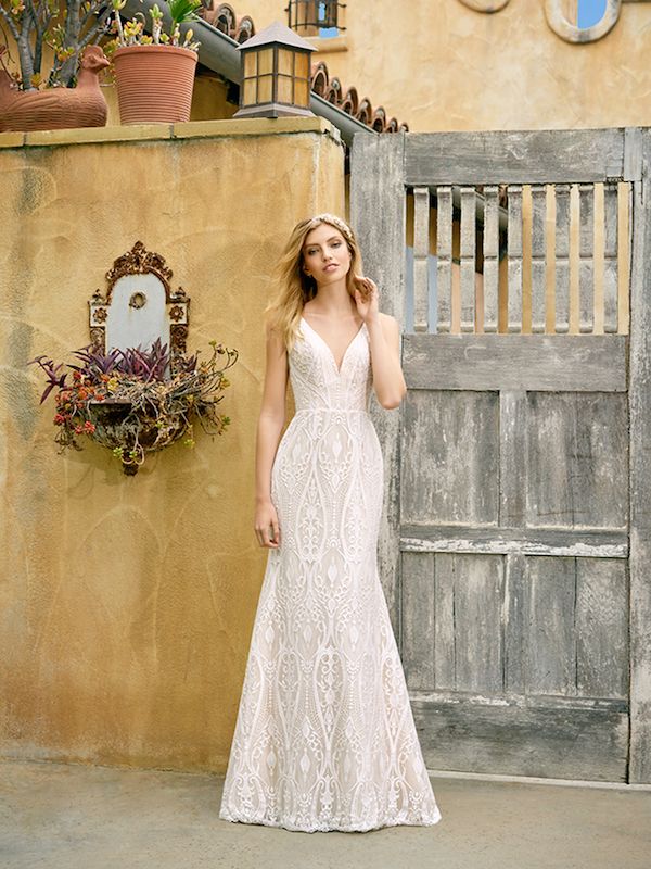 Bohemian Lace Wedding Dresses From Simply Val Stefani The Perfect Palette 1279