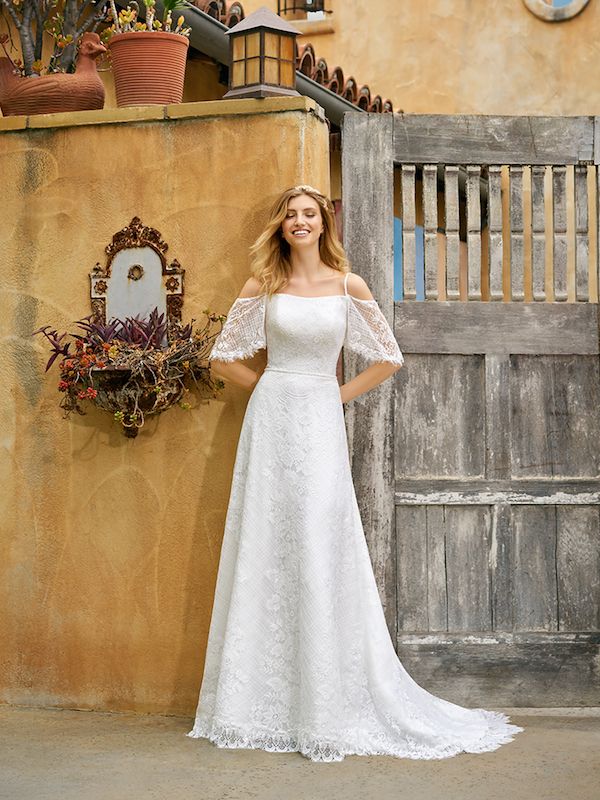  Bohemian Lace Wedding Dresses from Simply Val Stefani