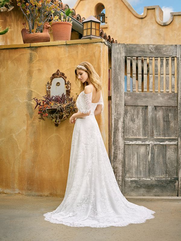 Bohemian Lace Wedding Dresses From Simply Val Stefani The Perfect Palette 8148